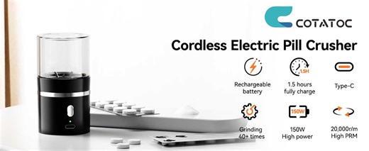 Watch Electric pill crusher on Amazon Live