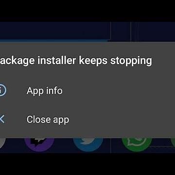 How to fix package installer keeps stopping android | package installer has stopped problem solved