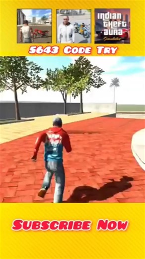 i Try 5643 Code 🤑 Indian Bike Vs Indian Theft Aura Vs Indian GTA #shorts #gta #viral