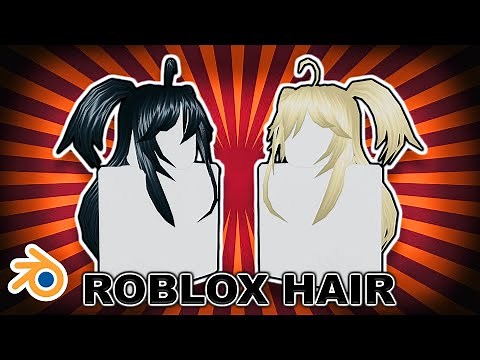 Making Female Anime UGC Hair In Blender (ROBLOX) {2022}
