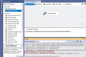 Working with SSIS packages on AWS RDS SQL Server