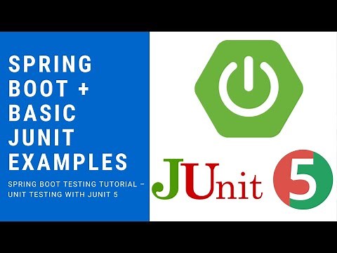 Spring Boot Testing with JUnit 2 - Basic JUnit Examples