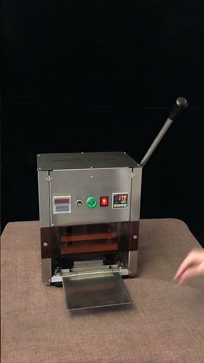 How to use the small manual blister packing machine,for capsule,pill