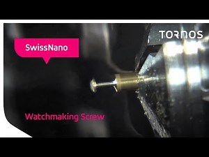 Tornos SwissNano - Watchmaking Screw