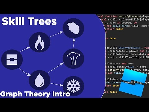How to make a Skill Tree in Roblox Studio (+Graph Theory)
