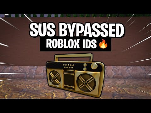 SUS Bypassed Roblox Boombox Audio Codes/ids [WORKING✅]