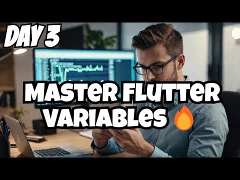 Flutter Full Course |Flutter Tutorial For Beginners(Day 3🔥) | Flutter App Development | variables 🔥