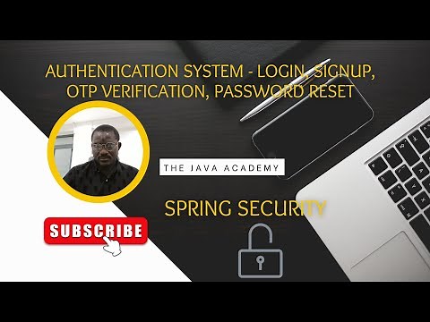 Authentication With Spring Boot OTP Verification and Forgot Password