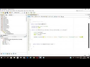 How to create and call a method in Java - NetBeans