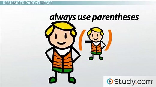 Evaluating Algebraic Expressions | Rules & Examples