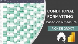 Apply Conditional Formatting based on a Measure in Power BI