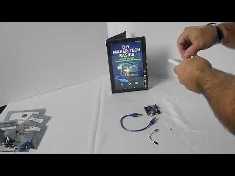 Blinking LED Demo (Project 1) — Learn Arduino with My New DIY Maker-Tech Book!