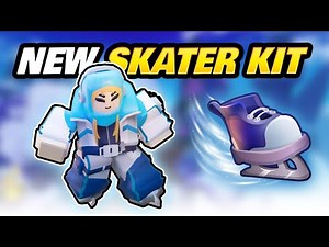 New Ice Skater Kit (Krystal) in Roblox BedWars