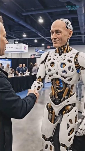 First Male Robot Butler Concept At Tech Expo