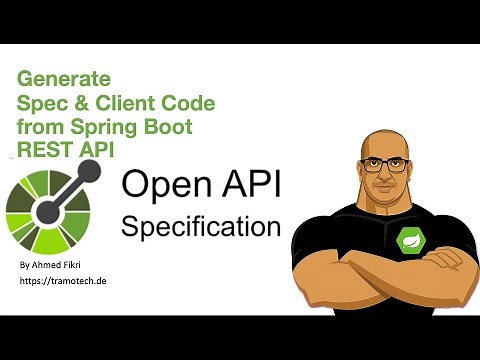 Generate OpenAPI Spec & Client Code from Spring Boot REST API