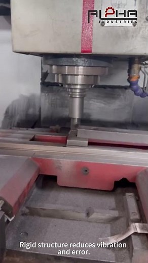 High-Speed VMC Machining Center in Action | Precision Milling by ALPHA