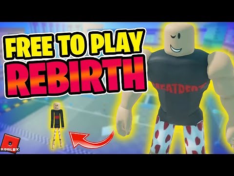 Rebirthing as a FREE TO PLAY! | How to Rebirth | Strongman Simulator