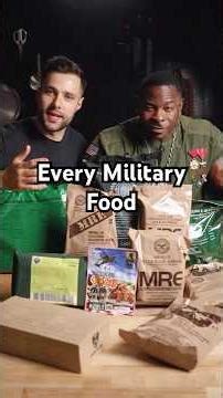 I Tried Military Food from EVERY Country