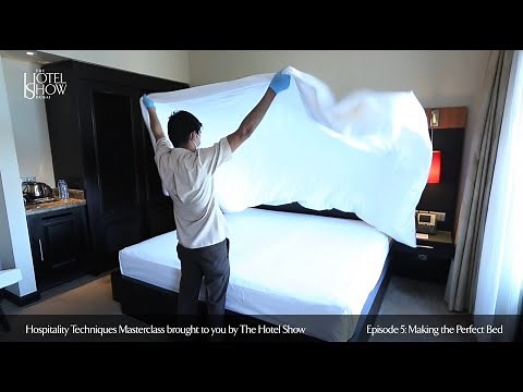 Hospitality Techniques Masterclass | Episode 5: Making the Perfect Bed