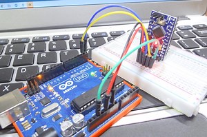 Arduino UnoやNanoを使いArduino Pro Miniにスケッチを書き込む方法！