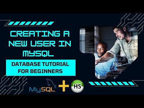 How to Create a New User in MySQL Database