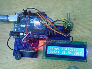 How to Make an Arduino Alarm Clock Using a Real-Time Clock and LCD Screen | Arduino