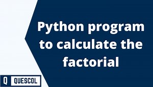 Python program to calculate the factorial using iterative approach