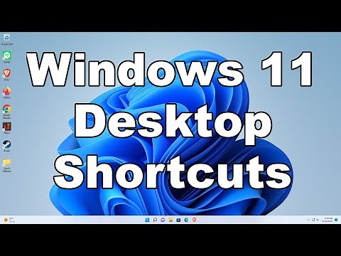 How To Create & Add Desktop Shortcut Icons In Windows 11 | A Quick & Easy Guide