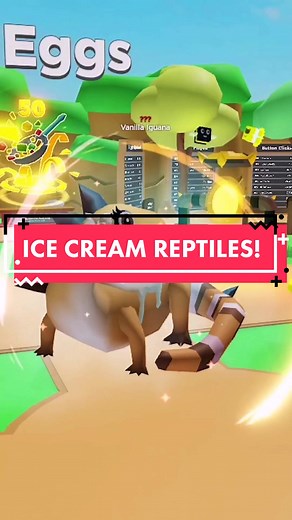 Roblox Clicker Simulator: New Ice Cream Reptiles Egg!