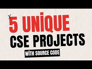 5 Last Moment Computer Science Projects for Final Year | Codelopment with Subtitles