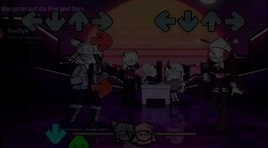 FNF Stargazer Cover: Ruv and Sarvente Singing | Friday Night Funkin