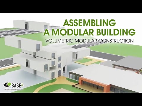 Assembling a Modular Building - Volumetric Modular Construction