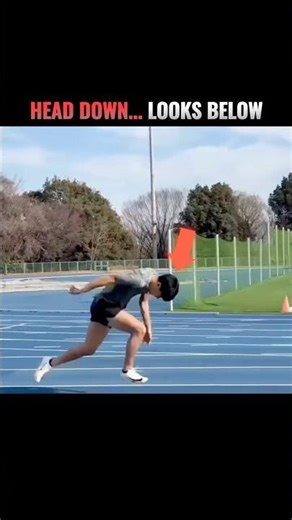 He Created His Own Start Technique 💨 Fastest Japanese Sprinter 🇯🇵 #shorts #track #athletics #sports