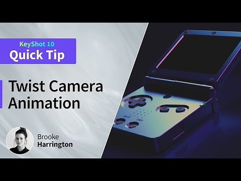 KeyShot Quick Tip - Twist Camera Animation