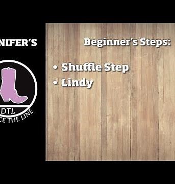 Learn How To Line Dance- Beginners' Steps: Shuffle Step and Lindy’s