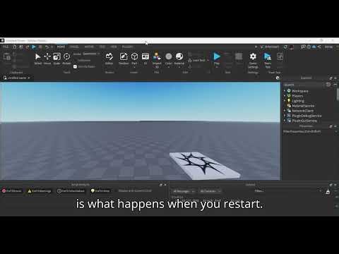 How to use the old UI for Roblox Studio!!