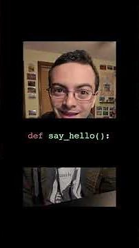 def - Coding Python with David (Episode 40)