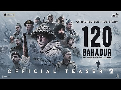 120 Bahadur | Official Teaser 2 | Charlie Company | 21st November