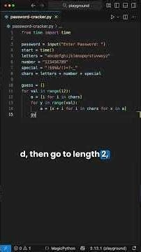 Extended Brute Force Password Cracker in Python #python #programming #coding