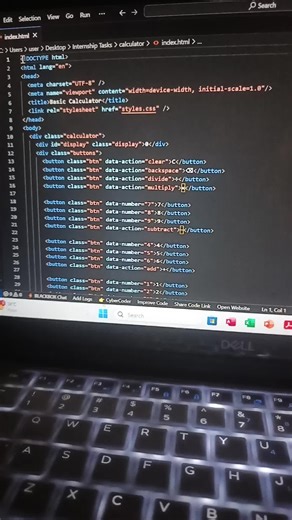 Building a Calculator with HTML, CSS, and JavaScript