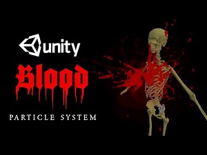 Blood Splash VFX Unity Particle System || How to make a blood Splash in unity Particle System VFX
