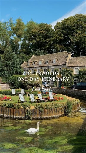 1 day Cotswolds itinerary from London #cotswolds #uktravel #bibury #englandtravel