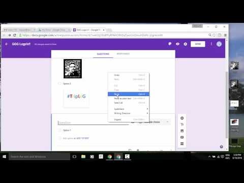 Add images to questions and answers in Google Forms