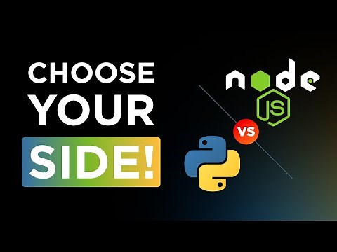 Python VS Node.JS : should they really be compared?