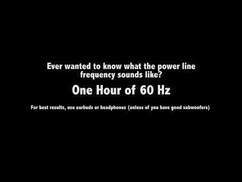 60 Hz of Sound