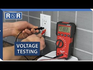 How to Test an Outlet with a Multimeter