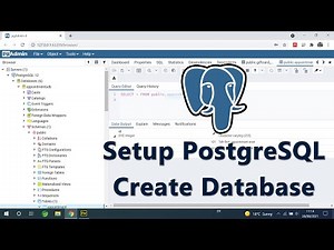 How to Setup PostgreSQL and Create Database in PostgreSQL for Beginners