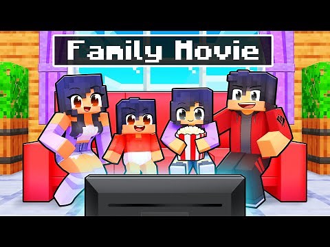 Aphmau made a FAMILY MOVIE in Minecraft!