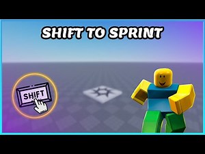 How to make a SHIFT to SPRINT system - Roblox Studio 2023