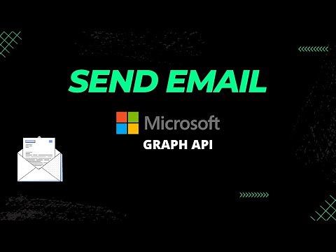 How to send a new email message using Microsoft Graph REST API | POSTMAN | Outlook, office mail
